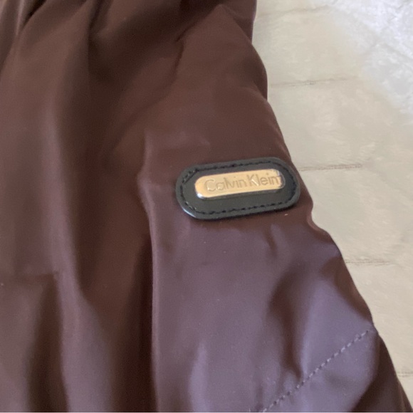 Calvin Klein Down Brown Jacket Women’s Sise S - Picture 8 of 16